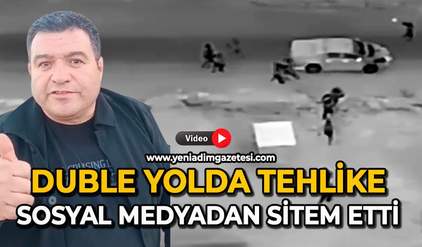 Duble yolda tehlike: Sosyal medyadan sitem etti