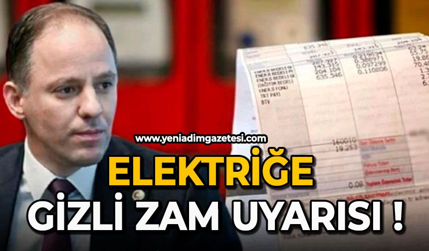 Elektriğe gizli zam uyarısı !