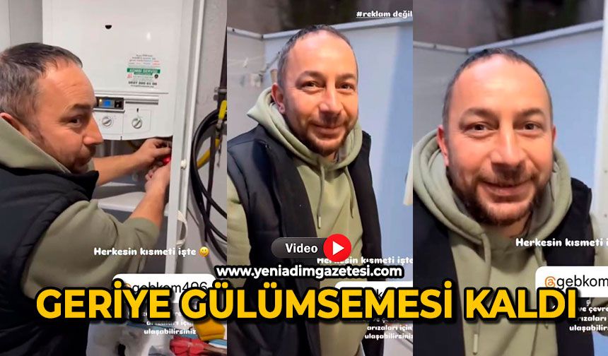 Geriye gülümsemesi kaldı