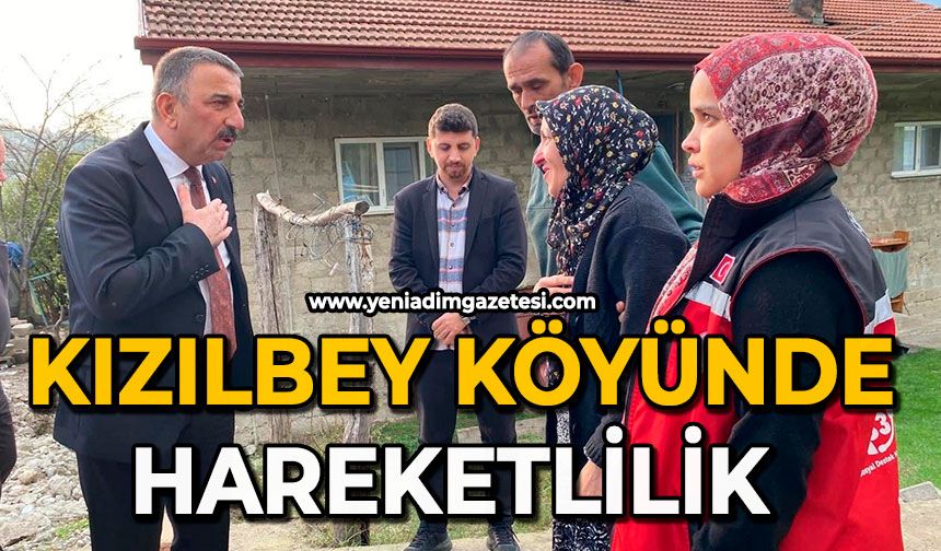 Kızılbey köyünde hareketlilik