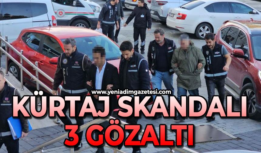 Zonguldak’ta kürtaj soruşturmasında 3 sağlık çalışanı gözaltına alındı