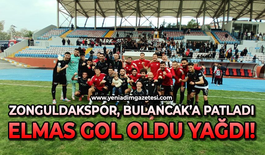 Zonguldakspor Bulancak'a patladı: Elmas gol oldu yağdı!