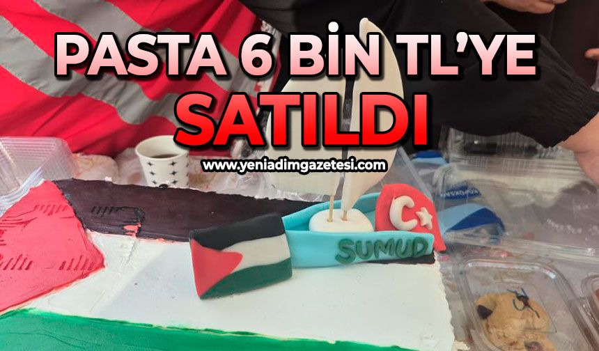 Pasta 6 bin TL’ye satıldı