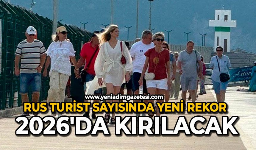 Rus turist sayısında yeni rekor 2026’da kırılacak