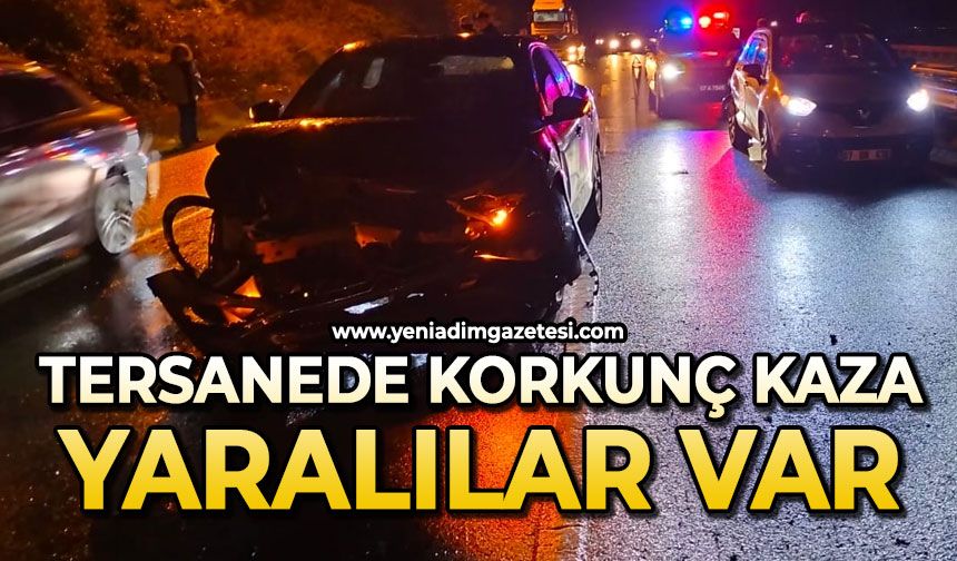 Tersanede feci kaza: Yaralılar var