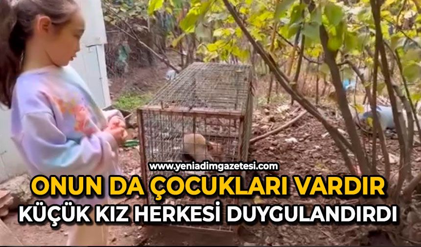 Onun da çocukları vardır: Küçük kız herkesi duygulandırdı