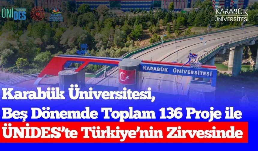 KBÜ, ÜNİDES’te Türkiye birincisi oldu