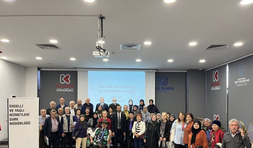 Yaşlı hakları konulu seminer verildi