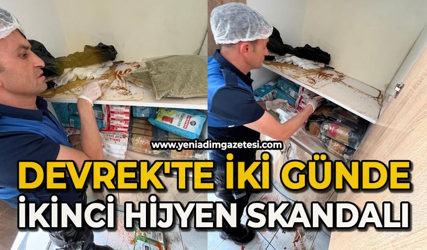Devrek'te iki günde ikinci hijyen skandalı