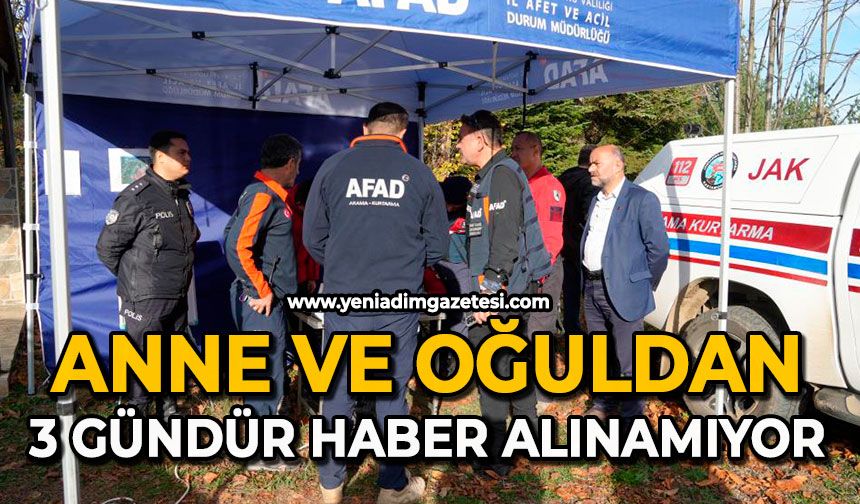Anne ve oğuldan 3 gündür haber alınamıyor