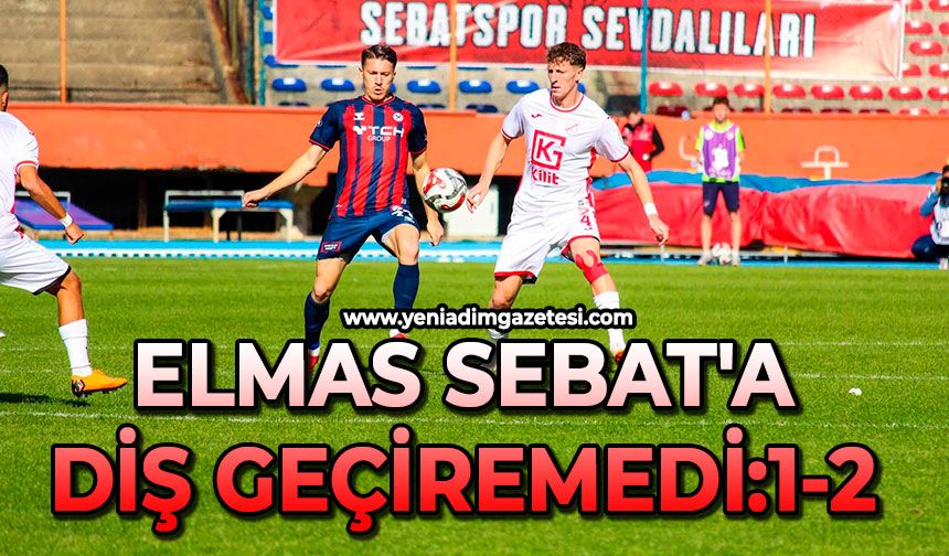 Elmas Sebat'a diş geçiremedi:1-2