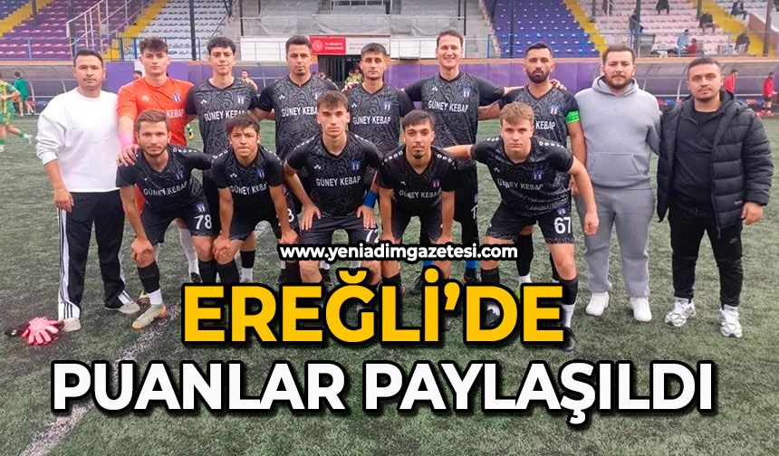 Ereğli’de puanlar paylaşıldı