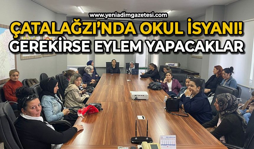 Çatalağzı'nda okul isyanı: Vali Hacıbektaşoğlu ile görüştüler