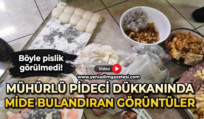 Mühürlü pidecinin gizli bölmesi gündem oldu