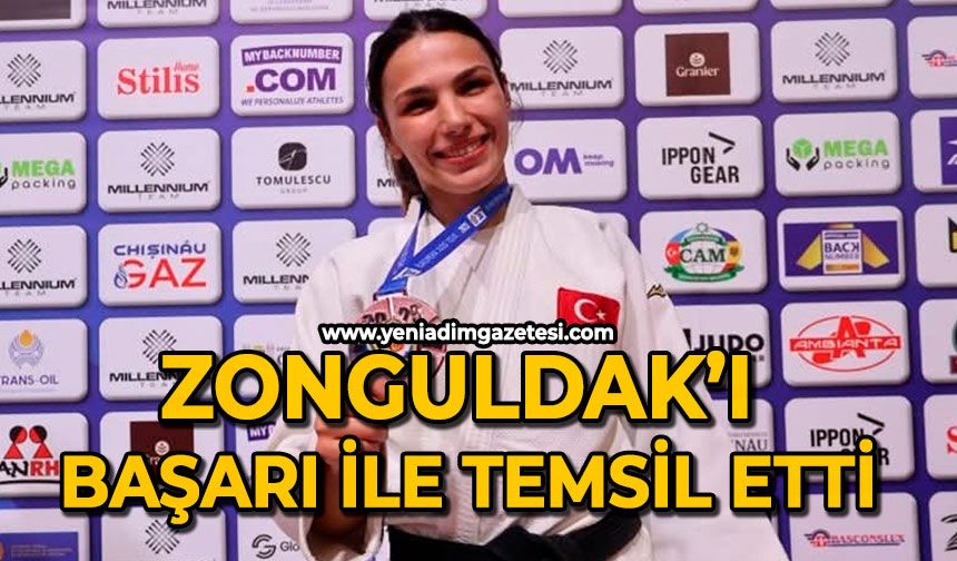 Zonguldak’ı başarı ile temsil etti