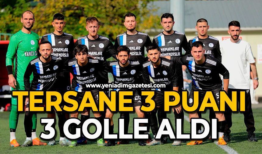 Tersane 3 puanı 3 golle aldı