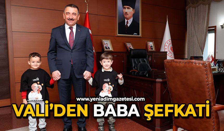 Vali’den Baba şefkati