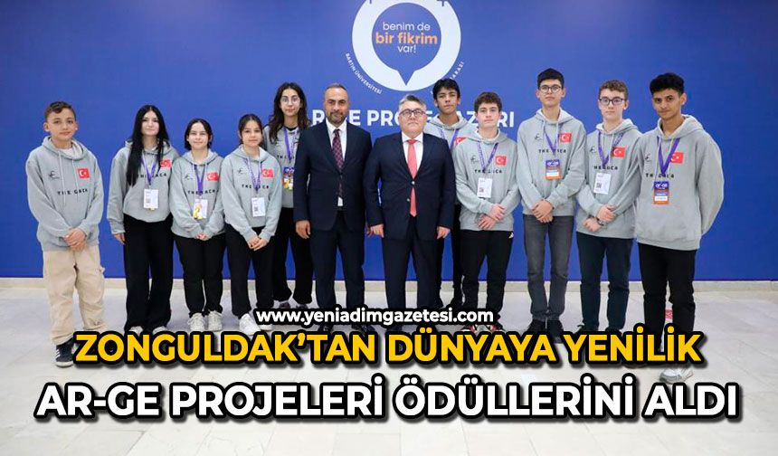 Zonguldak’tan dünyaya yenilik: AR-GE projeleri ödüllerini aldı