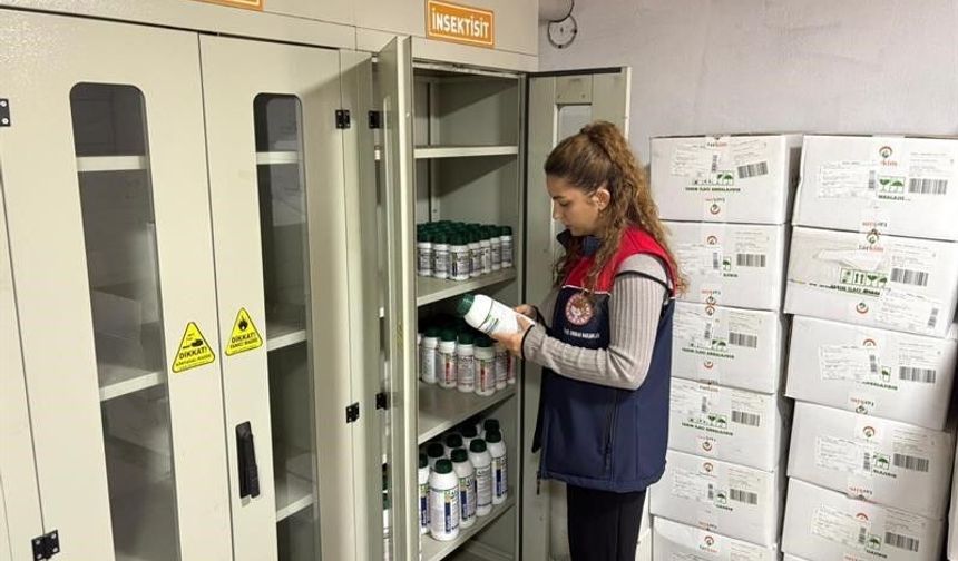 Gübre ve zirai ilaç bayilerine denetim