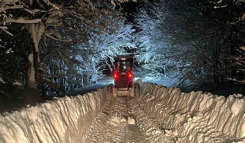 Kardan kapanan 191 köy yolu ulaşıma açıldı