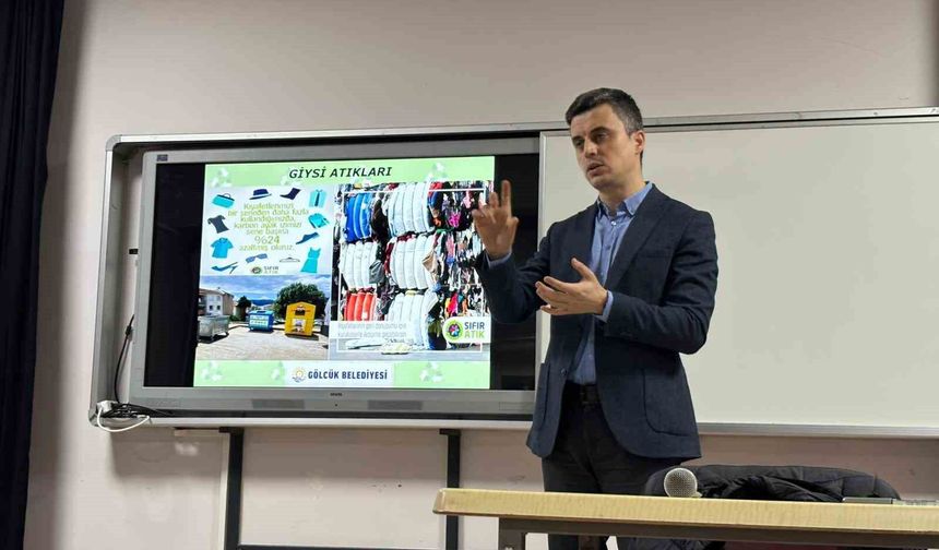 Lise öğrencilerine 'sıfır atık' eğitimi