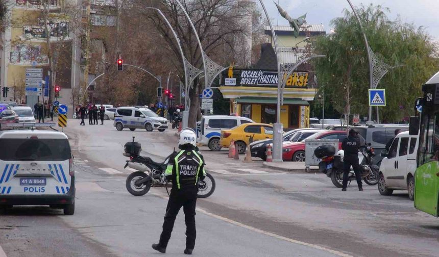 Şehir merkezinde filmleri aratmayan olay
