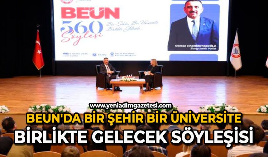 BEUN'da 'Bir Şehir, Bir Üniversite, Birlikte Gelecek' söyleşisi