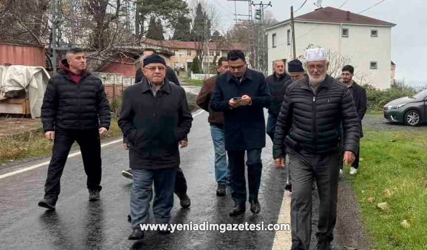 Büyük Tekke Köyü'nde tadilat sonrası ilk cuma namazı kılındı