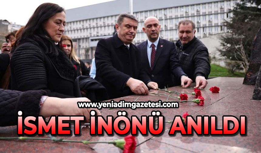 İsmet İnönü anıldı