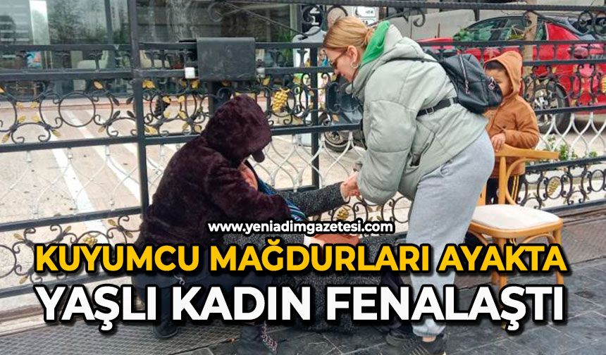 Kuyumcu mağdurları ayakta: Yaşlı kadın fenalaştı