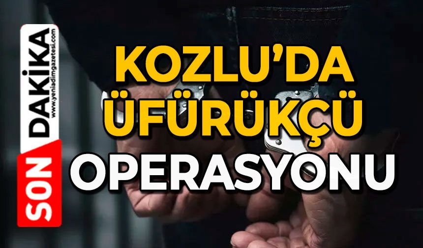 Kozlu’da olay: Üfürükçü yakalandı