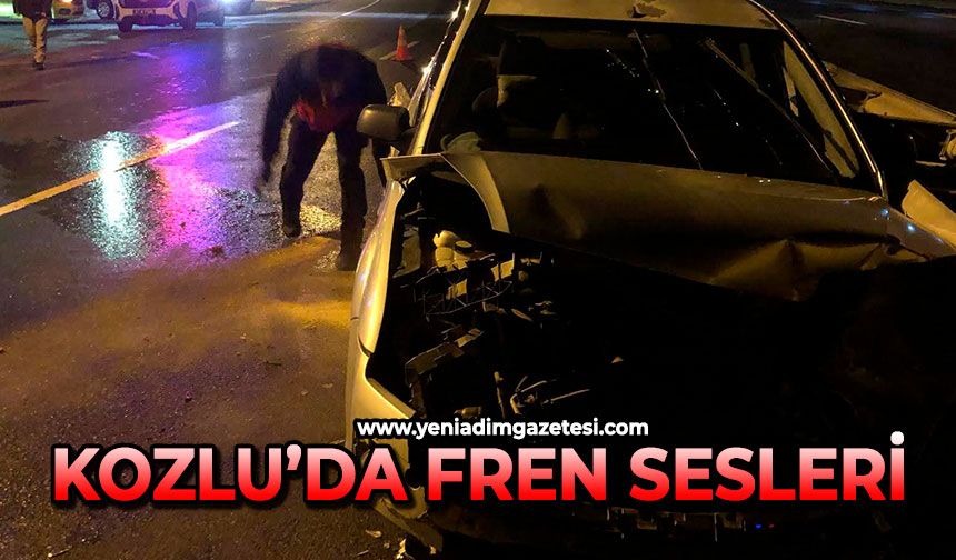 Kozlu'da fren sesleri