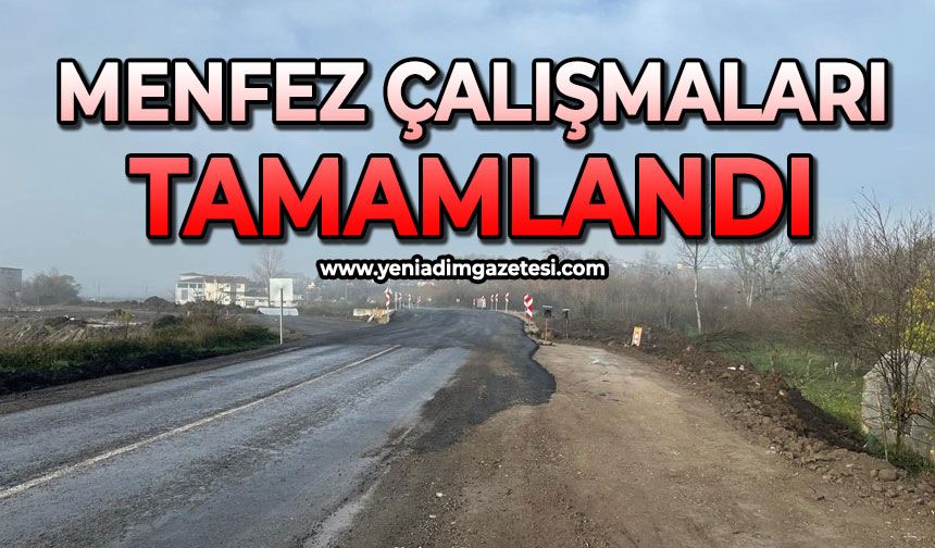 Yağmur suları artık güvenle tahliye edilecek