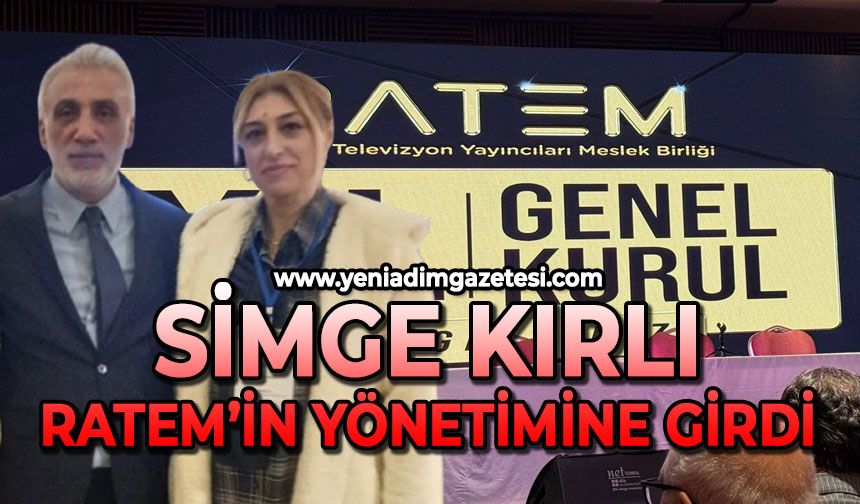 Simge Kırlı RATEM'in yönetimine girdi