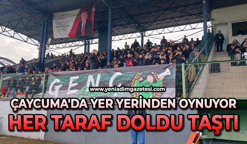 Çaycuma'da yer yerinden oynuyor: Her taraf doldu taştı