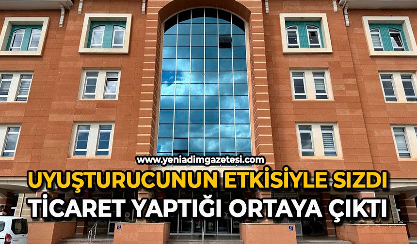 Uyuşturucunun etkisiyle sızdı: Ticaret yaptığı ortaya çıktı