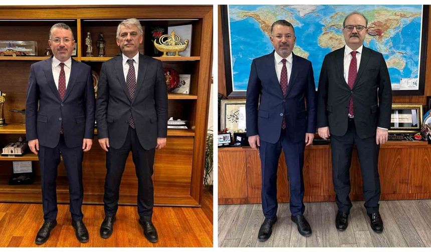 Rektör Kırışık'tan Kültür ve Turizm Bakanlığına iş birliği ziyareti