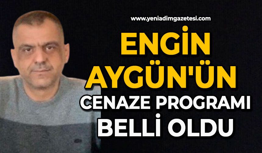 Engin Aygün'ün cenaze programı belli oldu
