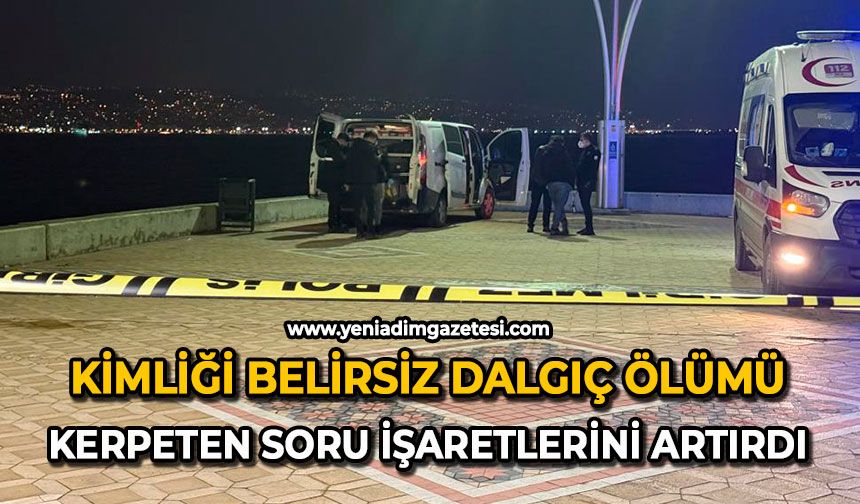 Kimliği belirsiz dalgıç ölümü: Kerpeten soru işaretlerini artırdı