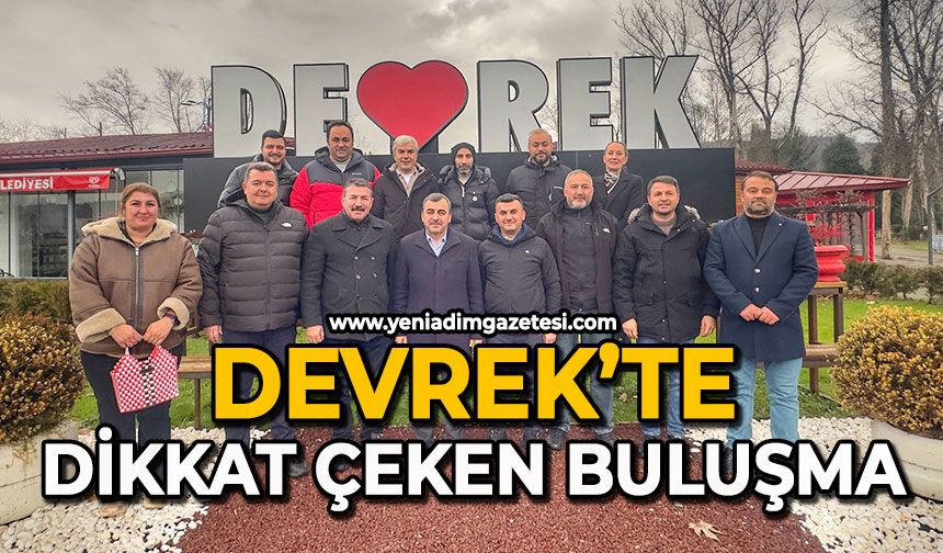 Devrek’te dikkat çeken buluşma