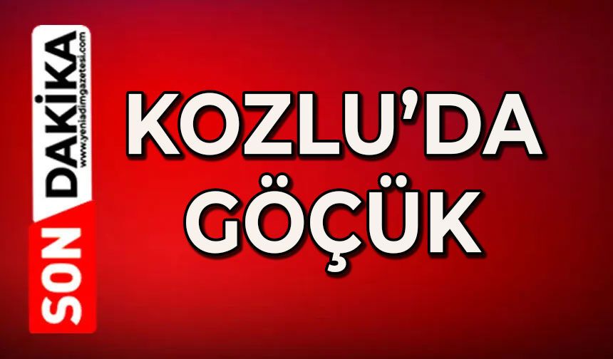 Kozlu'da göçük