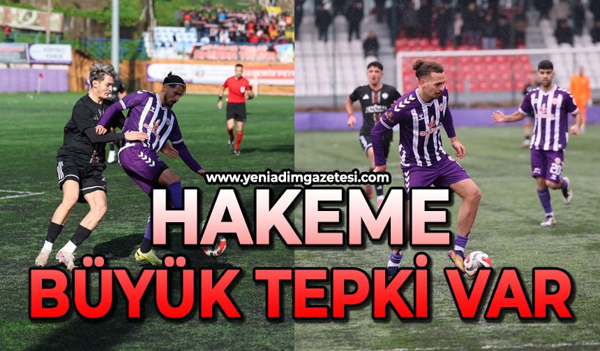 Hakeme büyük tepki var