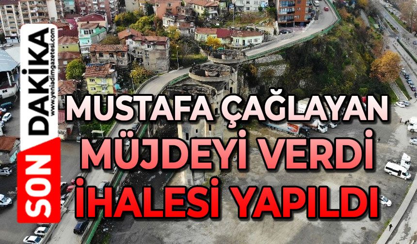 Mustafa Çağlayan'dan müjde: İhalesi yapıldı