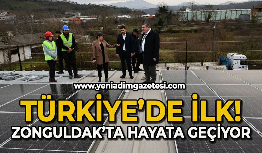 Türkiye'de ilk: Zonguldak'ta hayata geçiyor
