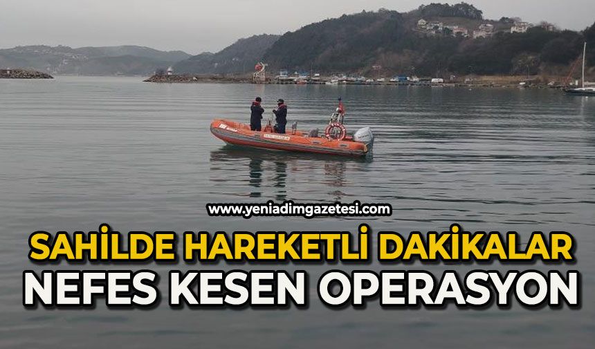 Limanda hareketli dakikalar: Nefes kesen kurtarma