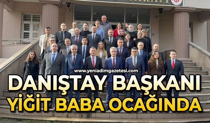 Danıştay Başkanı Zeki Yiğit baba ocağında
