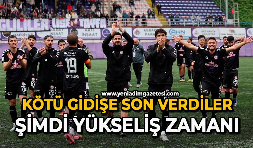 Kötü gidişe son verdiler: Şimdi yükseliş zamanı