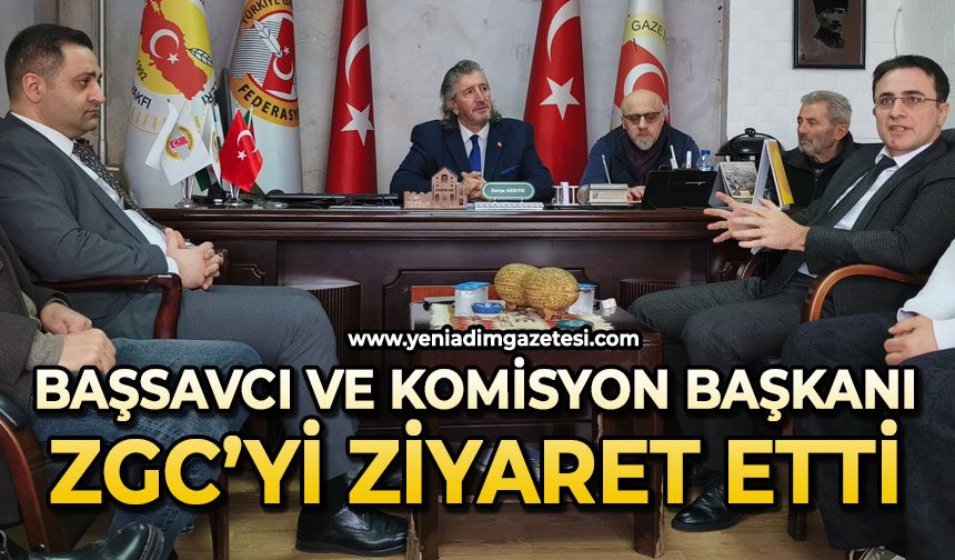 Başsavcı ve Komisyon Başkanı ZGC’yi ziyaret etti