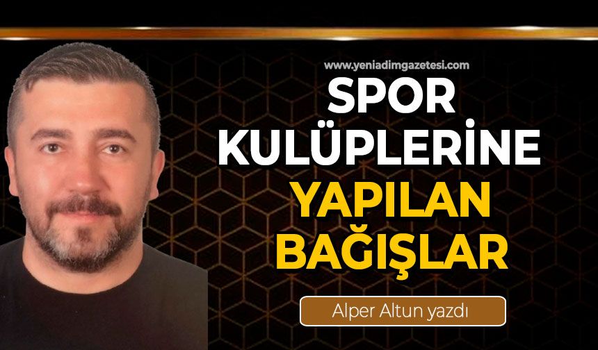 Spor kulüplerine yapılan bağışlar