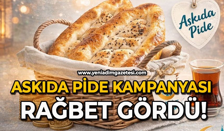 Askıda Pide kampanyası rağbet gördü!